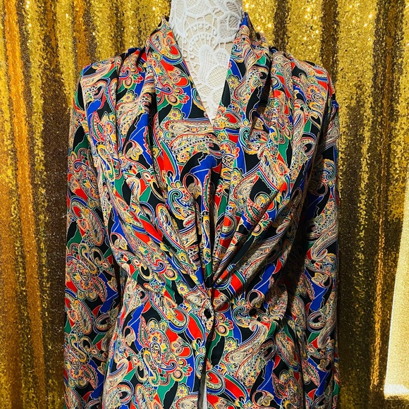 Vintage Paisley Blouse - Picture 1 of 1